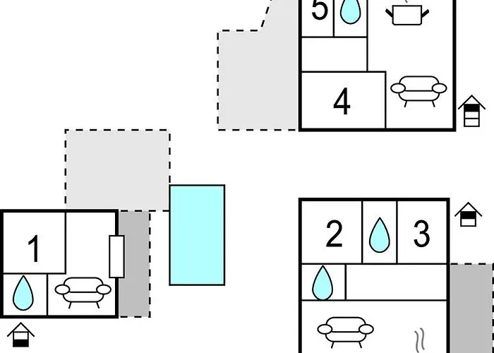 بيت للعطل 5 Bedroom Stunning In *